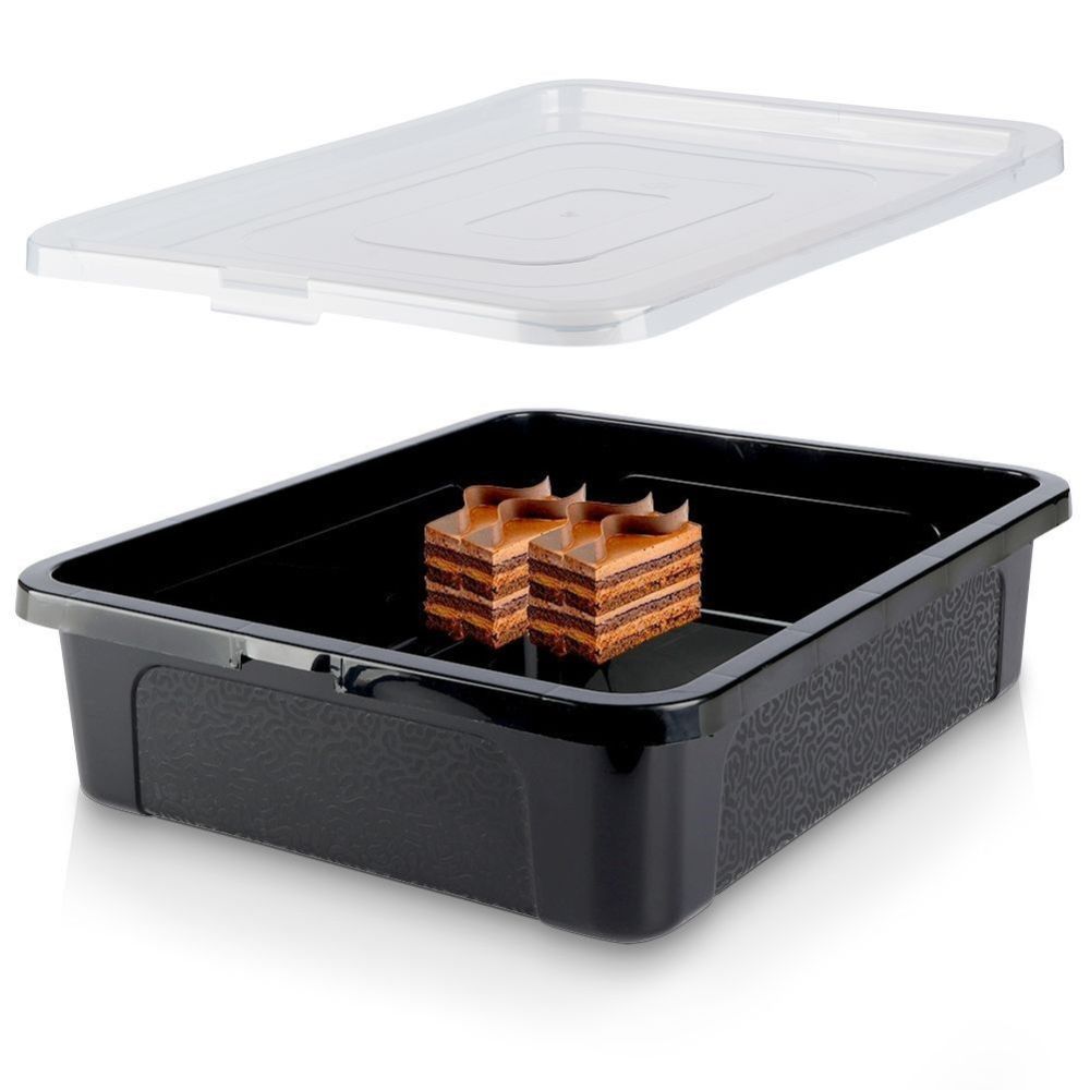 Cake container with lid - Vilde - 40 x 33 cm