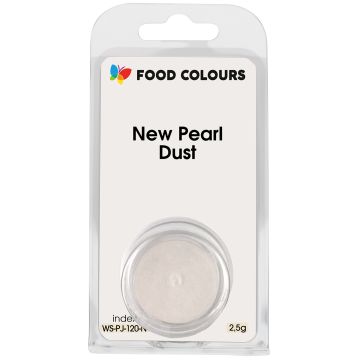 Metallic colour in powder - Food coloring - New Pearl Dust, 2.5 g