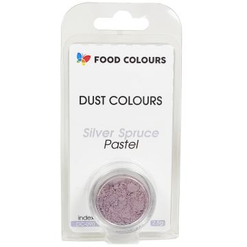 Dust colours, pastel - Food Colors - Silver Spruce, 2.5 g