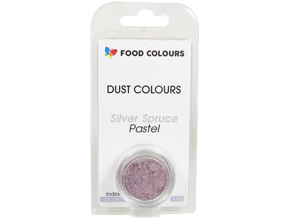 Dust colours, pastel - Food Colors - Silver Spruce, 2.5 g