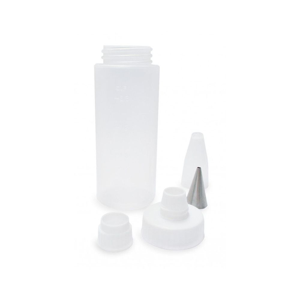 Drip bottles with decoration tips - ScrapCooking - 2 pcs.