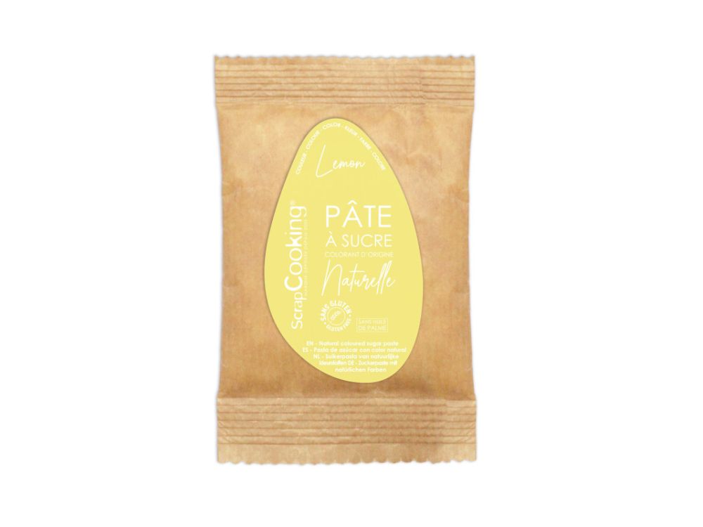 Masa cukrowa - ScrapCooking - Lemon, 200 g