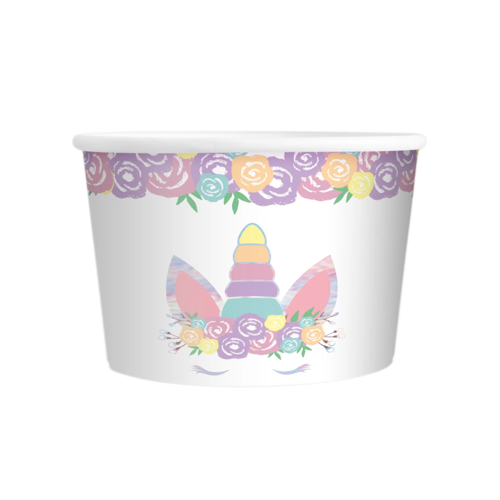 Ice cups - Unicorn, 150 ml, 6 pcs.
