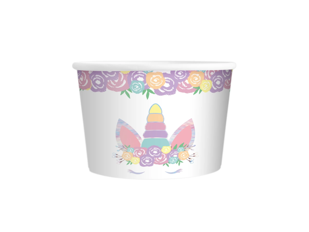 Ice cups - Unicorn, 150 ml, 6 pcs.