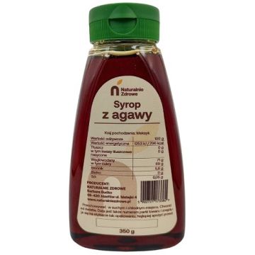 Agave syrup - Naturalnie Zdrowe - 350 g