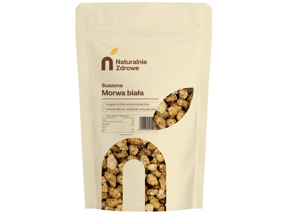Dried Mulberry - Naturalnie Zdrowe - 500 g