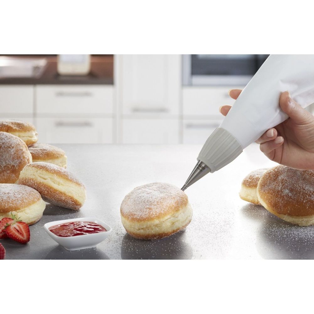 Pastry bag with nozzles and adapter Decore - Gefu - 20 cm