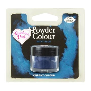 Powder Colour - Rainbow Dust - Navy Blue, 2 g