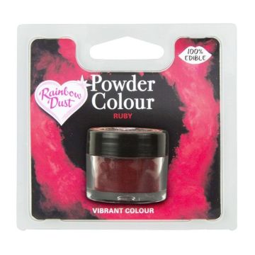Powder Colour - Rainbow Dust - Ruby, 2 g