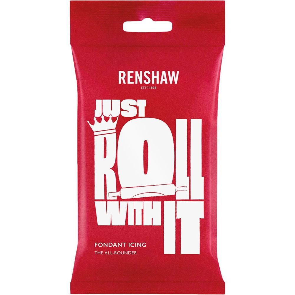 Masa cukrowa do obkładania - Renshaw - White, biała, 500 g