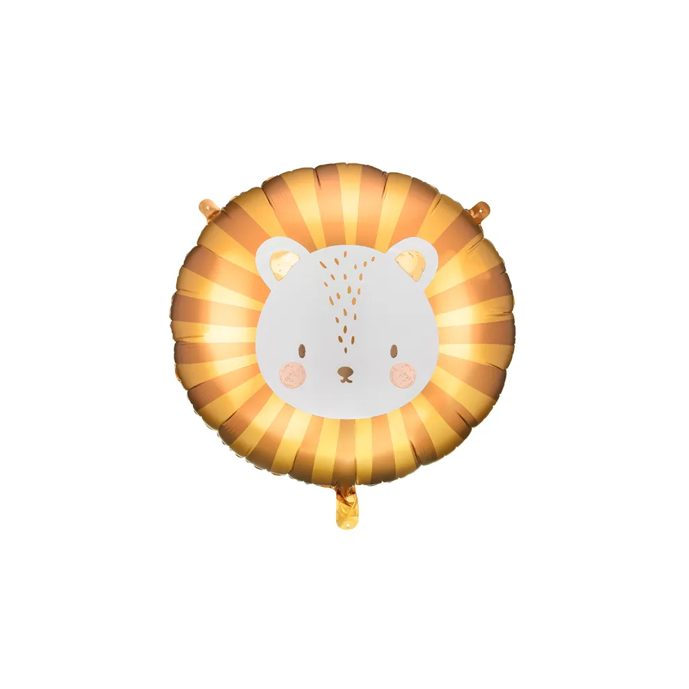 Foil balloon - PartyDeco - Lion, 57 x 52 cm