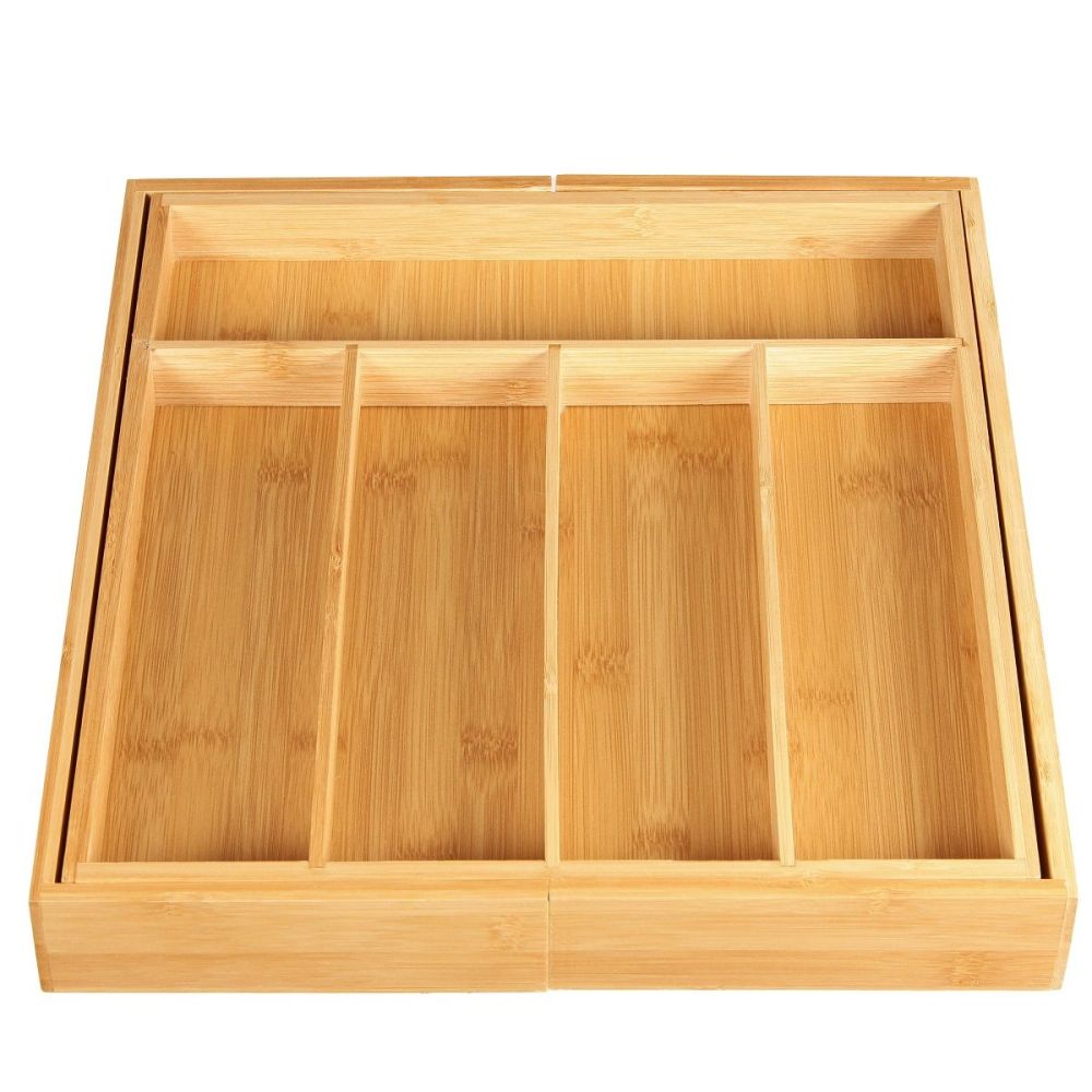 Sliding insert for the cutlery drawer - wooden