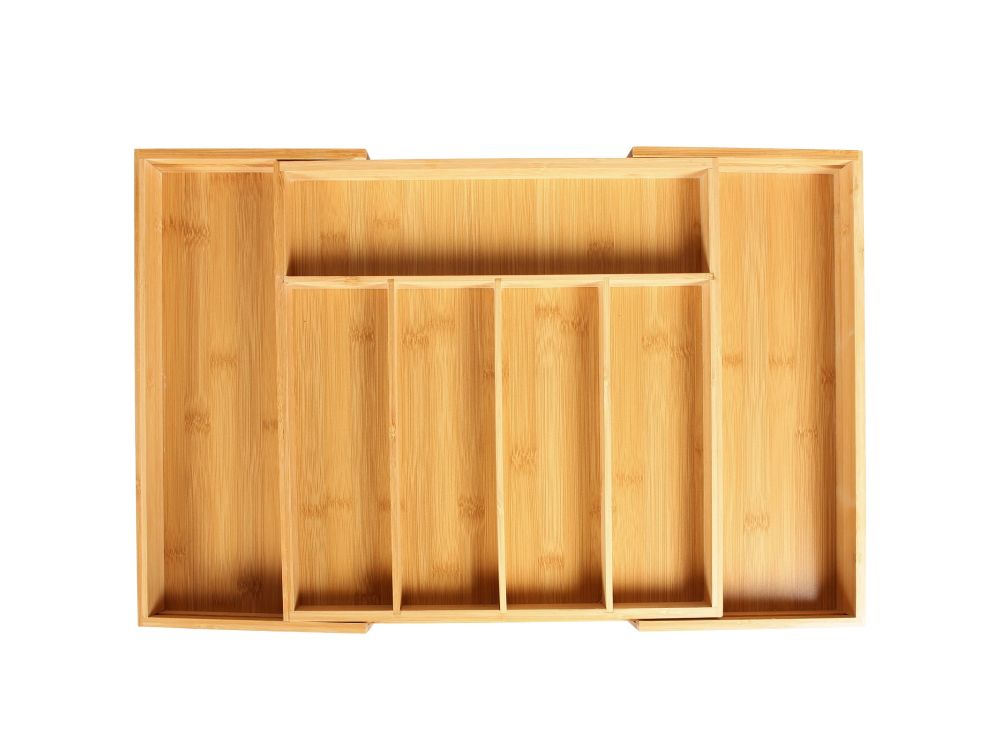 Sliding insert for the cutlery drawer - wooden