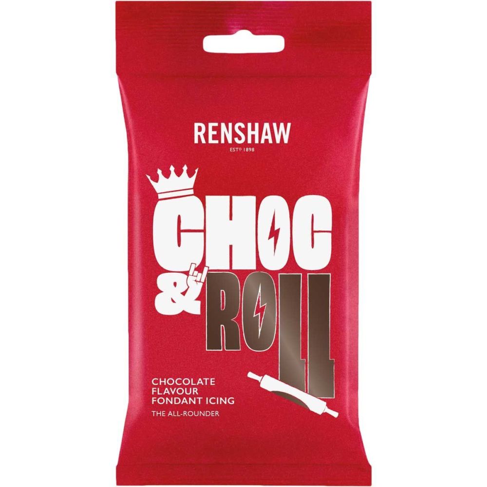 Sugar paste - Renshaw - chocolate, 250 g