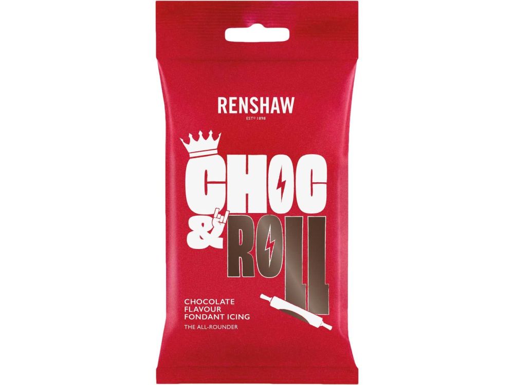 Sugar paste - Renshaw - chocolate, 250 g