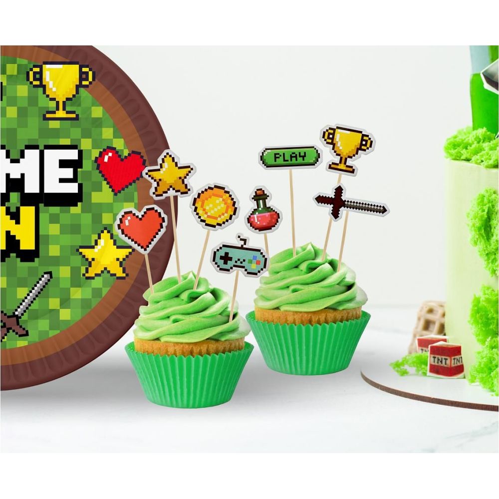 Muffin toppers Game On - GoDan - 8 pcs.