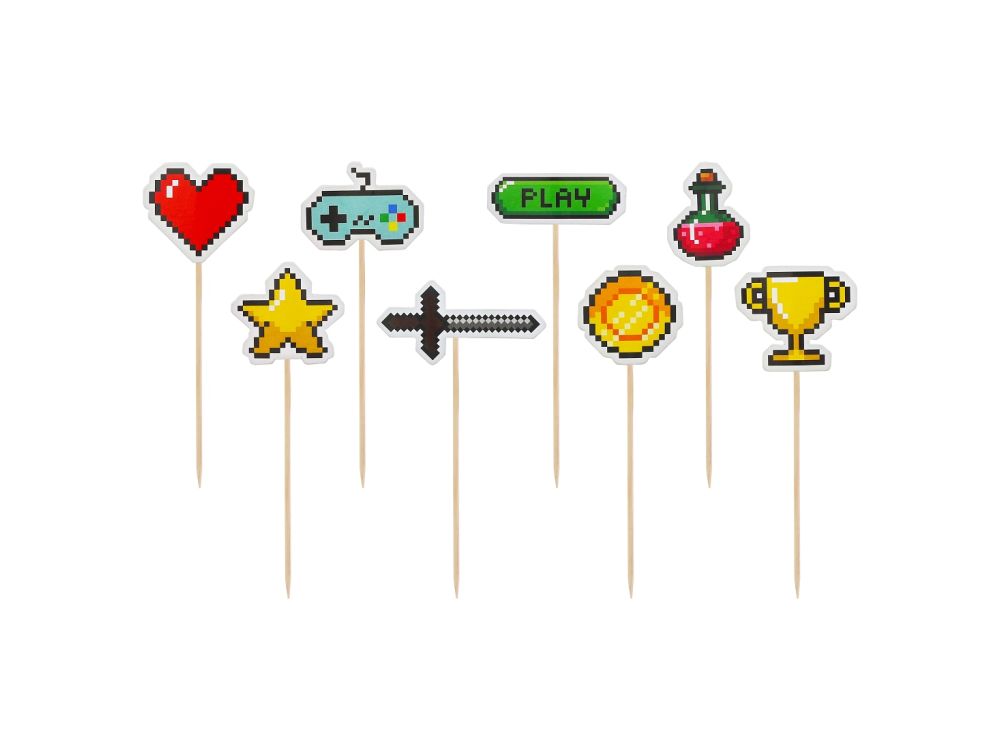 Muffin toppers Game On - GoDan - 8 pcs.