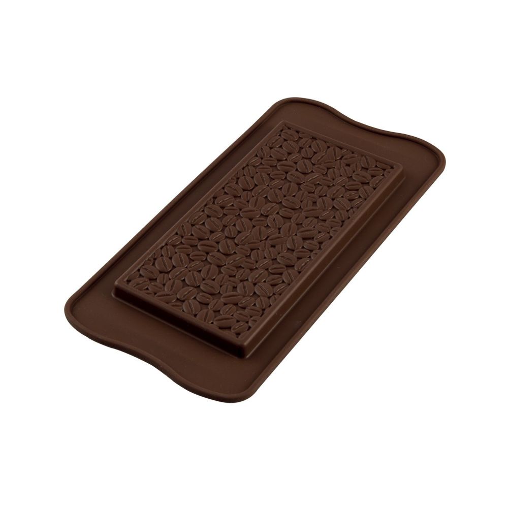 Silicone form - SilikoMart - Coffee Choco Bar, 15 x 7,5 cm