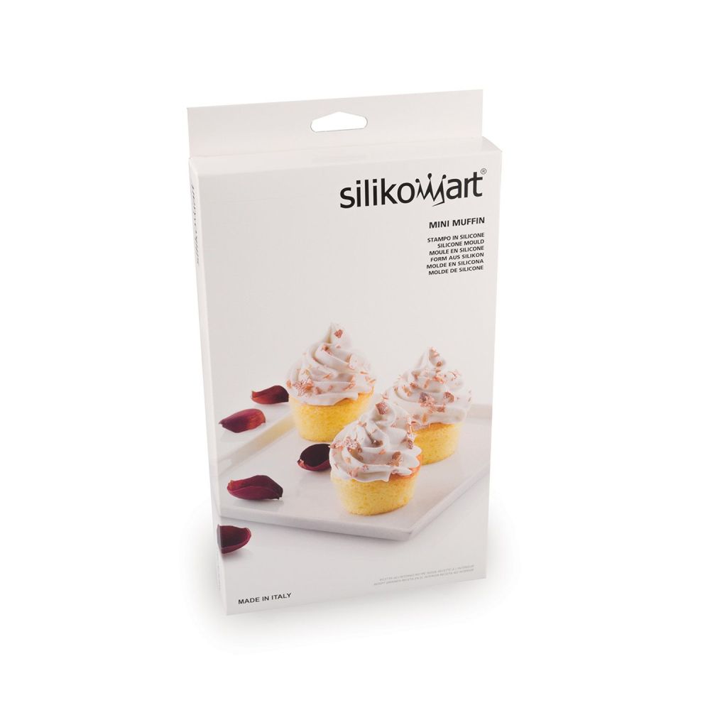 Silicone mold for muffins - SilikoMart - Muffin, 6 pcs.