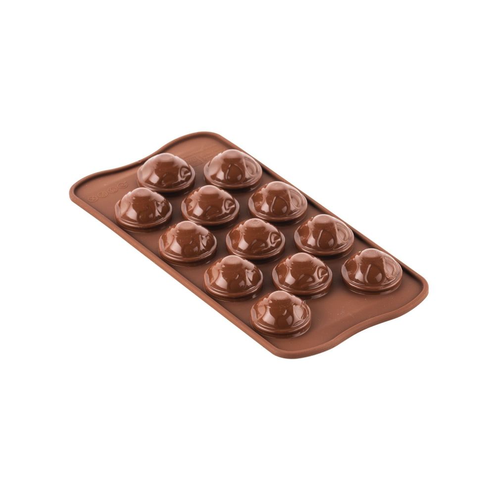 Forma silikonowa do czekoladek 3D - SilikoMart - Amleto, 12 szt.