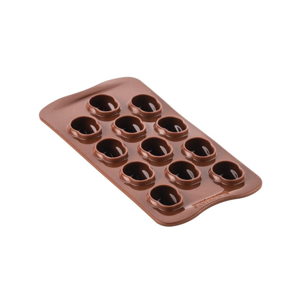 Forma silikonowa do czekoladek 3D - SilikoMart - Amleto, 12 szt.