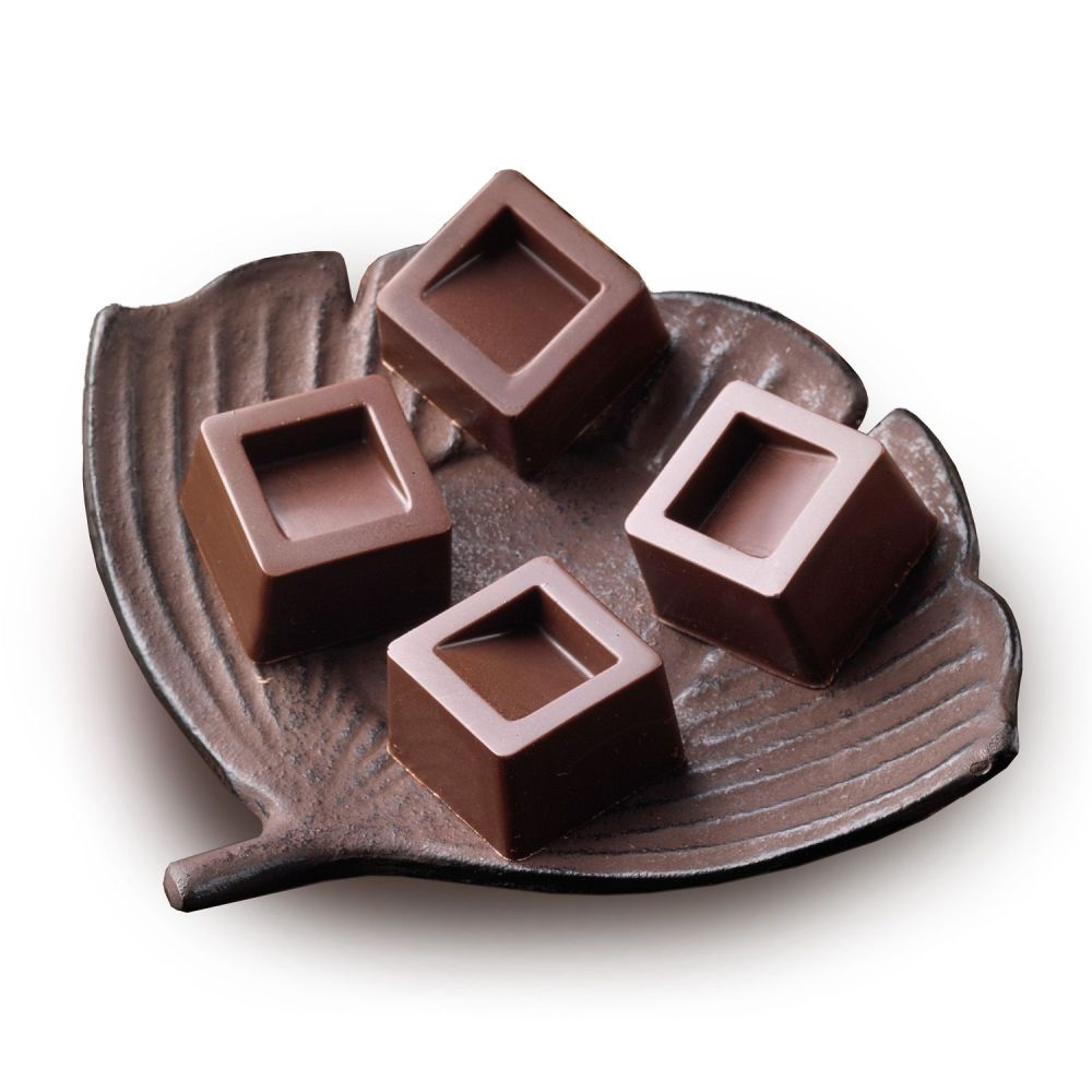 Silicone mold for chocolate - SilikoMart - Cubo, 15 pcs