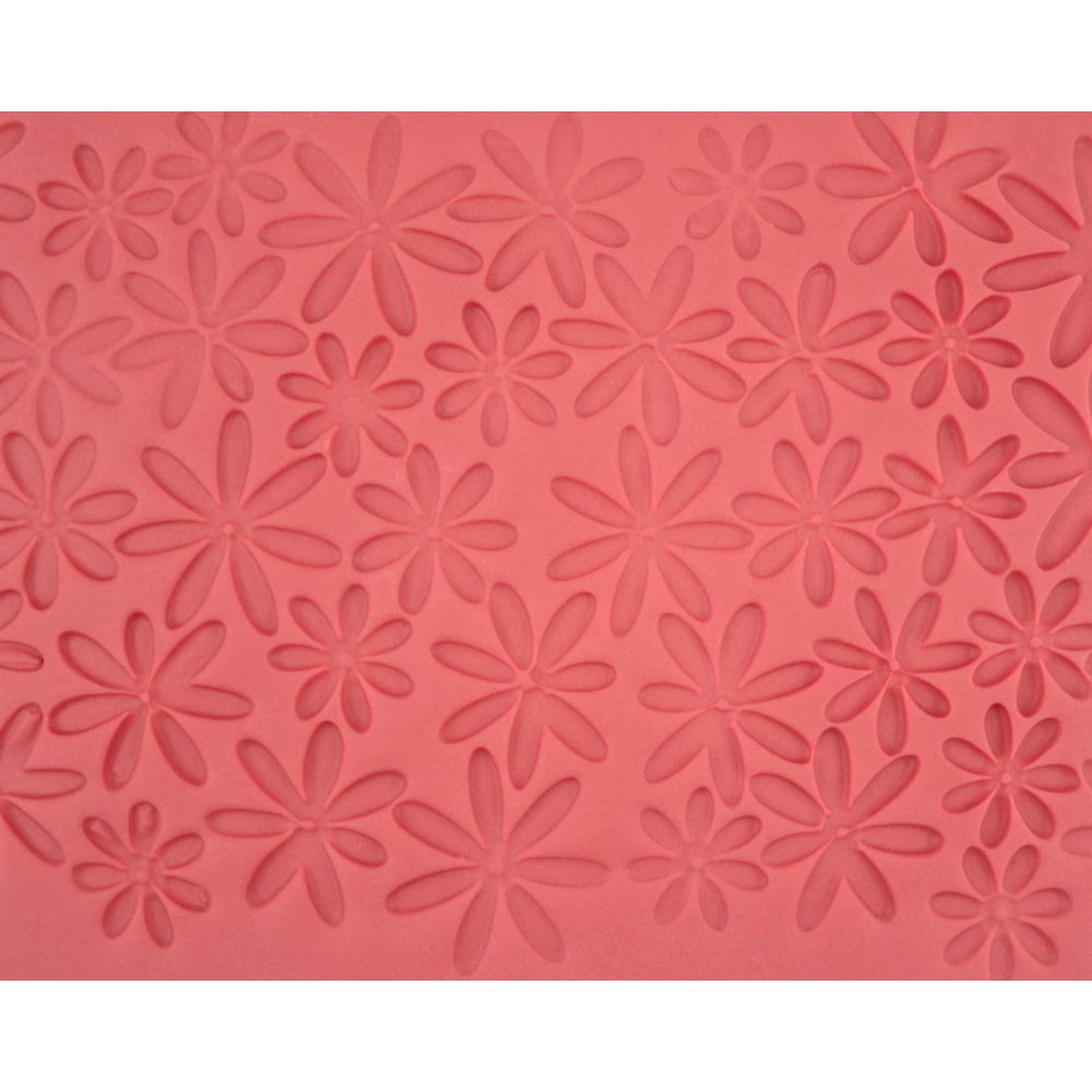Structural pattern mat - PME - flowers, 15 x 30.5 cm