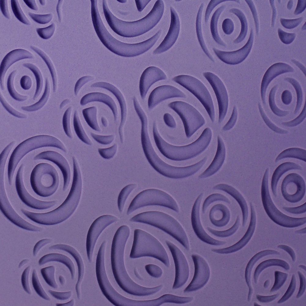 Mata strukturalna do wzoru - PME - róże, 15 x 30,5 cm