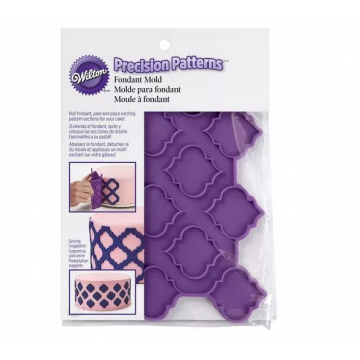 Silicone mat for making ornaments - Wilton - checkered