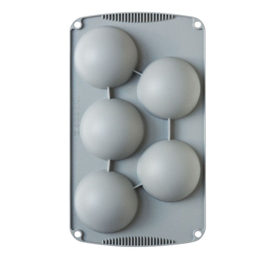 Silicone mold Decorflex - Decora - hemispheres, 8 cm