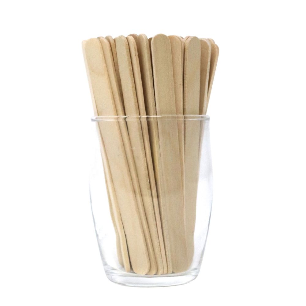 Wooden sticks for ice cream and lollipops - 110 mm, 50 pcs.