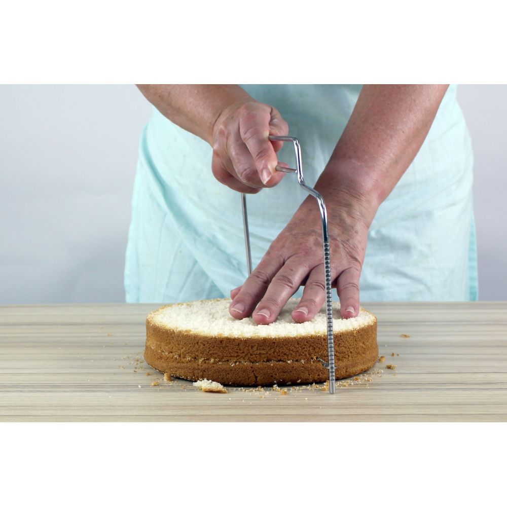 Nóż strunowy do cięcia tortów - PME - 30 cm