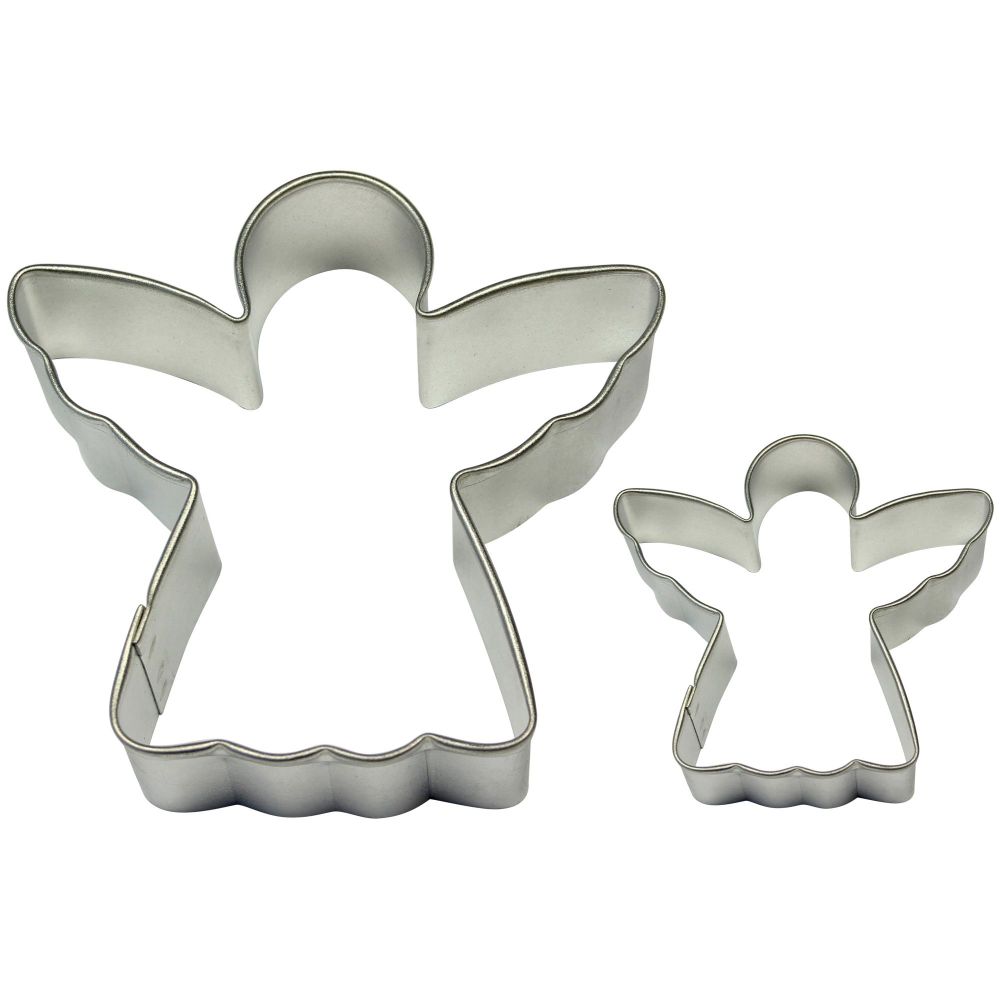 Set of Christmas cookie cutters - PME - Angel, 2 pcs.