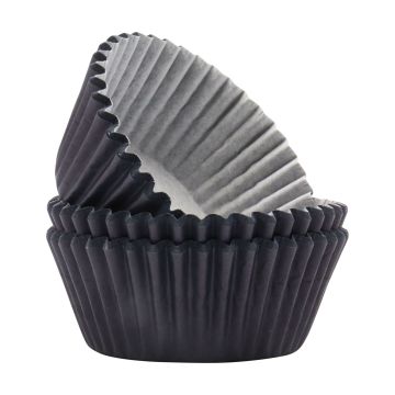 Muffin cases - PME - black, 60 pcs.