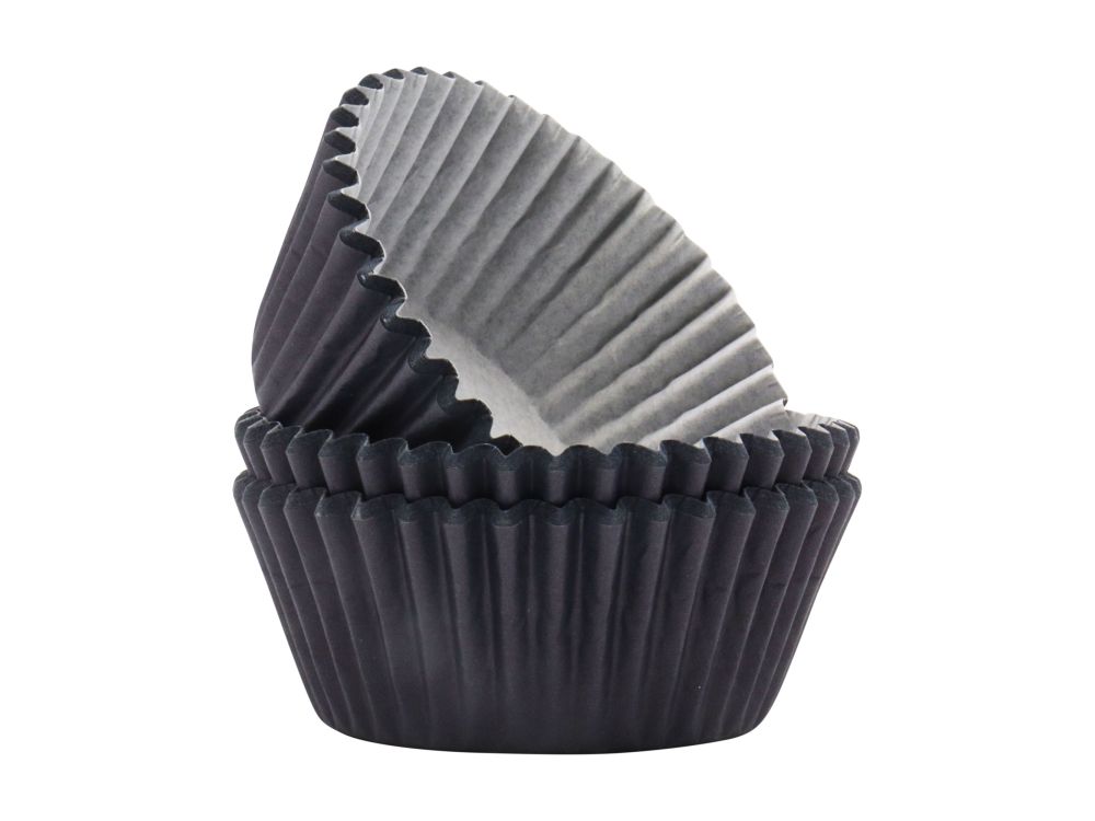 Muffin cases - PME - black, 60 pcs.