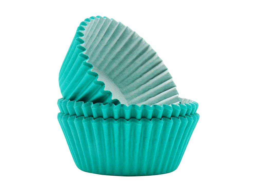 Muffin cases - PME - green, 60 pcs.