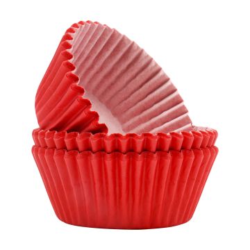 Muffin cases - PME - red, 60 pcs.