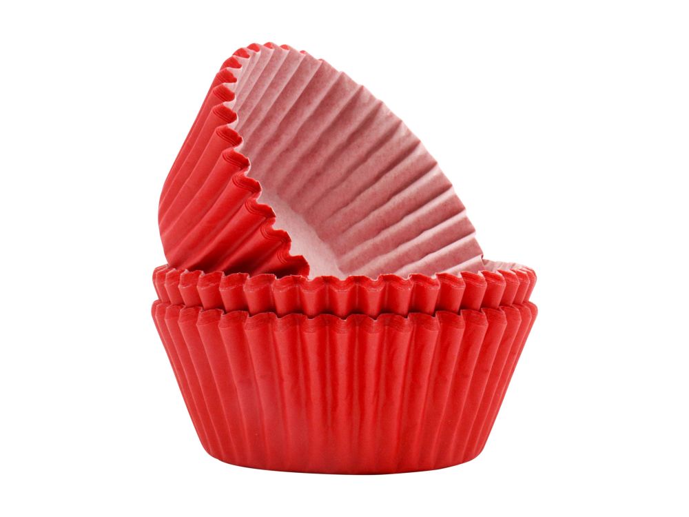 Muffin cases - PME - red, 60 pcs.