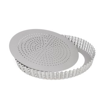 Tart tin perforated with removable bottom - Patisse - 28 cm