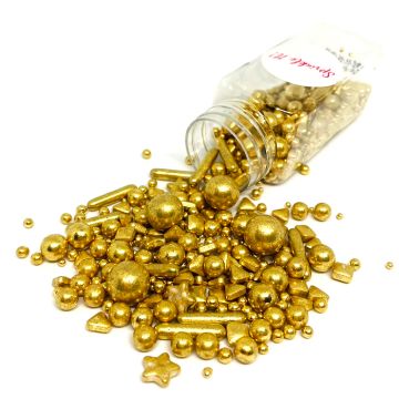 Posypka cukrowa - Sprinkle It! - Lovely Gold, 100 g