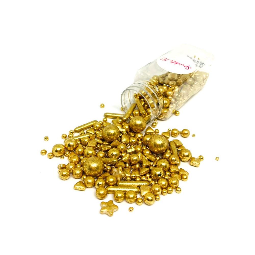 Posypka cukrowa - Sprinkle It! - Lovely Gold, 100 g