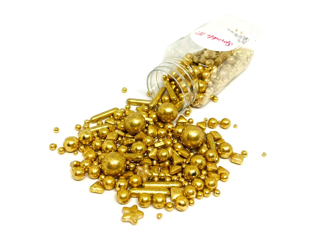 Sugar Sprinkle - Sprinkle It! - Lovely Gold, 100 g