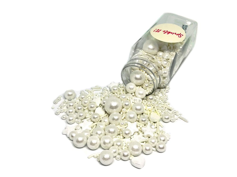 Posypka cukrowa - Sprinkle It! - Lovely White, 100 g