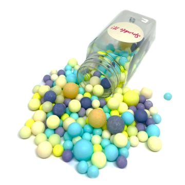 Posypka cukrowa perełki - Sprinkle It! - Pastel Bubbles Medium, 100 g