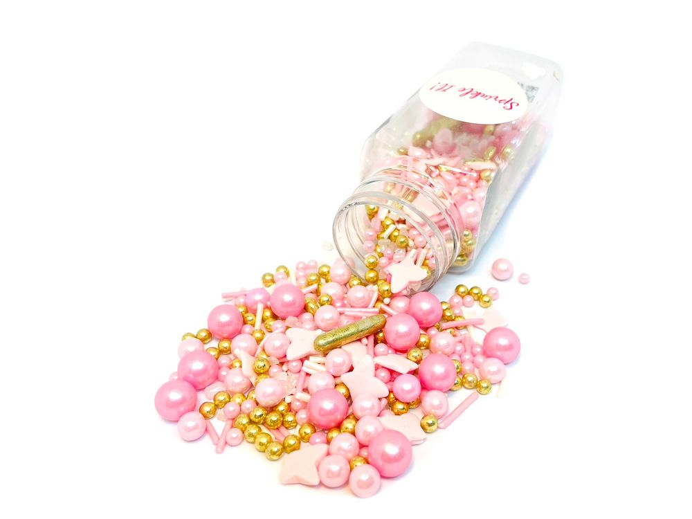 Posypka cukrowa - Sprinkle It! - Fairy Pink, 100 g