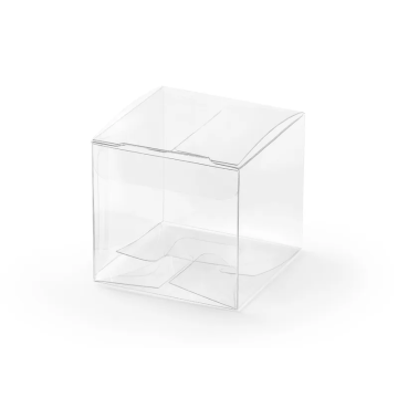 Gift boxes - PartyDeco - transparent, 10 pcs.