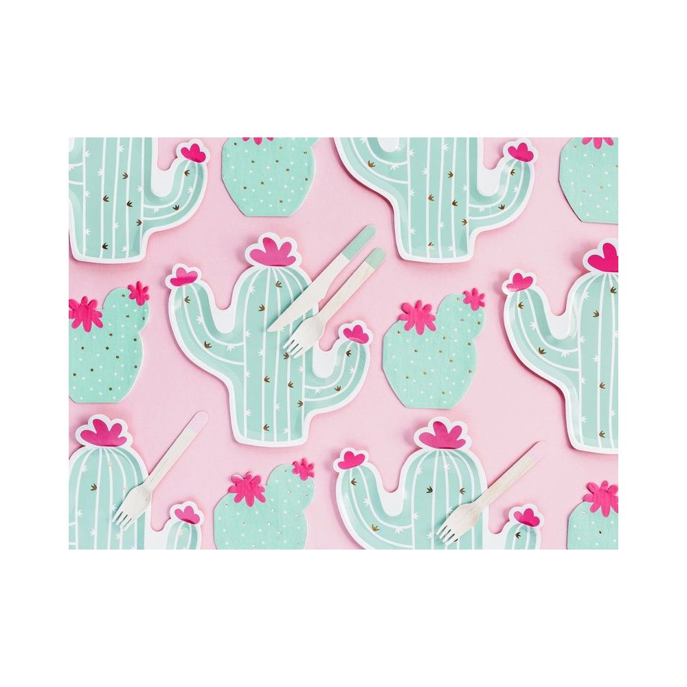 Paper napkins Cactus - PartyDeco - 20 pcs.