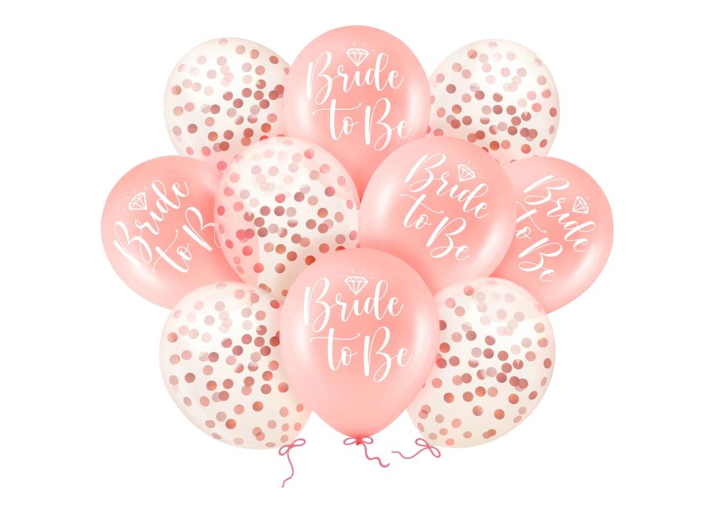 Latex balloons Bride to Be - 10 pcs.