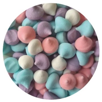 Sugar sprinkles Meringues - Dekor Pol - pastel mix, 25 g