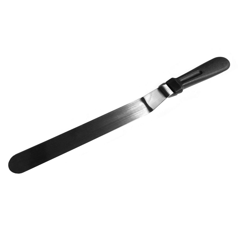 Pastry spatula, cake spatula - curved, 36 cm